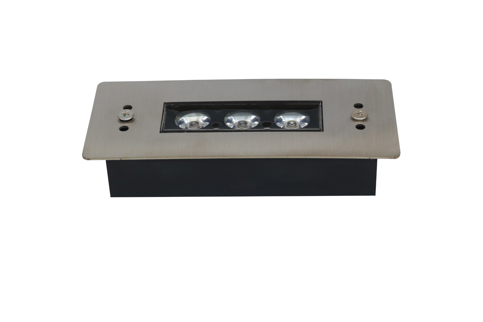تصویر  چراغ توکار استخری مستطیل استیل 9وات فولکالر(RGB) برند  LEDMAN